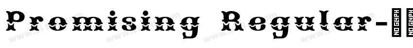 Promising Regular字体转换